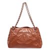 Chanel Brown Caviar Leather Chain CC Shoulder Bag
