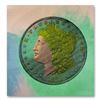 Image 1 : 1881 Coin by Steve Kaufman (1960-2010)