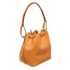 Image 3 : Louis Vuitton Orange Canvas Leather Noe PM Bucket Bag