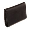 Image 3 : Ferragamo Black Calfskin Leather Compact Wallet