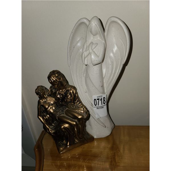 Lot Of 2 Religious Figurines