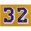 Image 2 : MAGIC JOHNSON SIGNED & CUSTOM FRAMED LAKERS JERSEY w/ COA