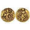Image 1 : Ancient India: Kidarite Huns in Kashmir - base gold dinar in the name of 'Kidara', 8.07g.