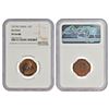 Image 8 : British India: George V, 1917, set of 8 Proof Re-strike coins, all NGC graded