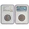 Image 2 : British India: George V, 1920, set of 8 Proof Re-strike coins, all NGC graded