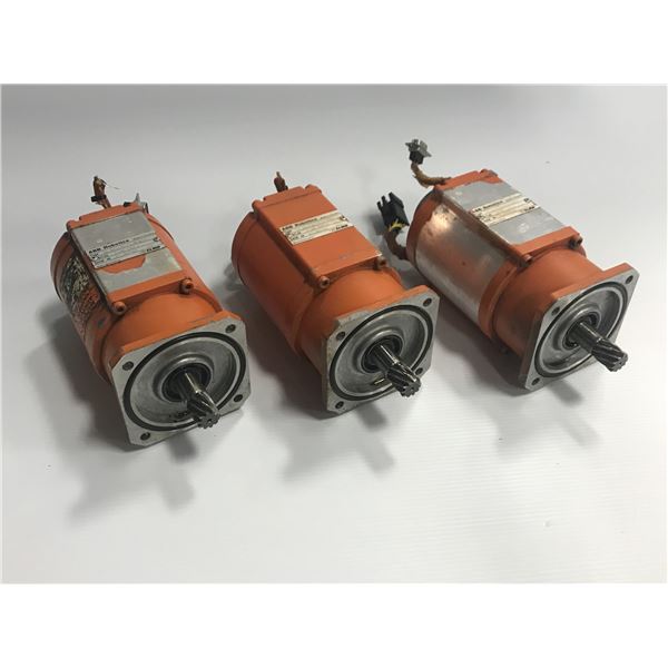 (3) ABB #PS 90/6-38-P-LSS-4074 Servo Motor