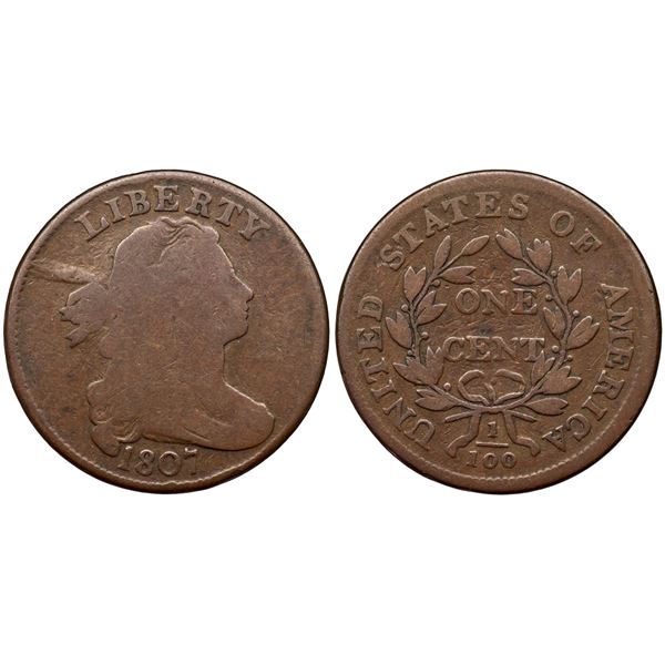 1807 S-271 R1 Comet Obverse G6+