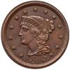 Image 2 : 1847 N-36 R5+ ANACS graded AU50 Details Whizzed