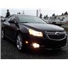 Image 4 : E5 --  2013 CHEVROLET CRUZE LT  , Black , 92726  KM's - BANK REPO - NO RESERVE