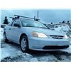 Image 5 : D5 --  2001 HONDA CIVIC LX , Silver , 222927  KM's