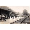 Image 1 : Waiting For Train Remsen, New York Train Depot Beach Photo Postcard