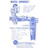 Image 2 : Surf-n-Pool Boards L & L Party Favors Inc. Wilkes-Barre, Pennsylvania Advertising Postcard