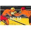 Image 1 : Signed Artist Paris 1924 Olympic Boxing Postcard