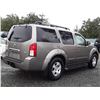 Image 8 : A4 --  2006 NISSAN PATHFINDER LE 4X4, Brown, 312311 KM's