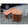 Image 1 : Coffee Table/Bench, Octogan End Table