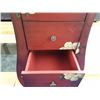 Image 2 : 5 Drawer Small Cabinet + White Wall Shelf