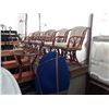 Image 2 : Bamboo Patio Set 6 Chairs + Table