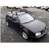 Image 5 : A10 --  2000 VW GOLF GLS, Black, 327499 KM's