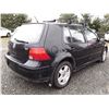 Image 7 : A10 --  2000 VW GOLF GLS, Black, 327499 KM's
