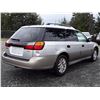 Image 8 : A12C --  2003 SUBARU LEGACY OUTBACK AWD, Grey, 326672 KM's