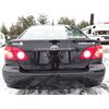 Image 8 : B3 --  2005 TOYOTA COROLLA  CE  , Black , 218907  KM's