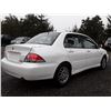 Image 8 : E5 --  2006 MITSUBISHI LANCER OZ RALLY , White, 253861 KM's
