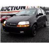 Image 2 : A5 --  2004 CHEVROLET AVEO, Black, 240957 KM's  "NO RESERVE"