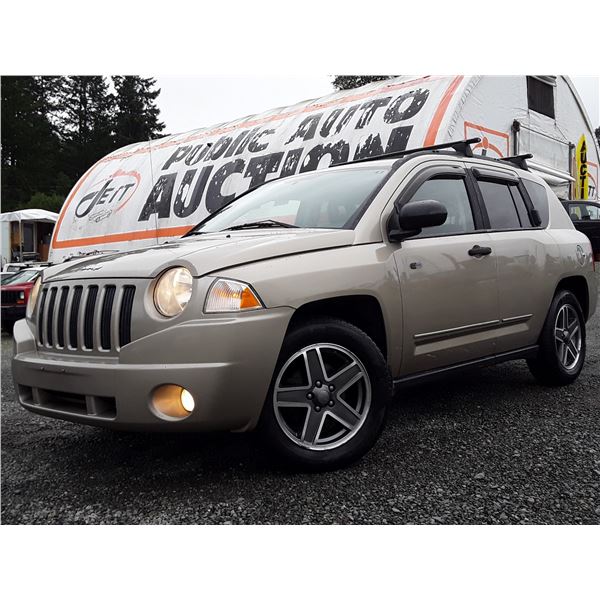 D2 --  2009 JEEP COMPASS SPORT NORTH EDITION AWD , Brown, 236338 KM's