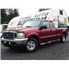Image 1 : F6 --  2002 FORD F350 LARIAT SRW S.D, Red, 243508 KM's