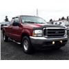 Image 5 : F6 --  2002 FORD F350 LARIAT SRW S.D, Red, 243508 KM's