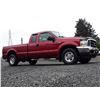 Image 6 : F6 --  2002 FORD F350 LARIAT SRW S.D, Red, 243508 KM's