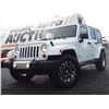 Image 2 : C6A --  2011 JEEP WRANGLER UNLIMITED SAHARA 4X4, White, 227243 KM's, "No Reserve"