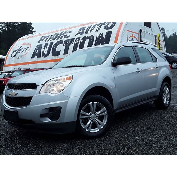 E4 --  2011 CHEVROLET EQUINOX LS , Grey, 133710 KM's