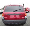 Image 10 : A12B --  2005 FORD ESCAPE XLT , Red, 289236 KM's