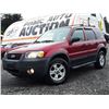 Image 1 : A12B --  2005 FORD ESCAPE XLT , Red, 289236 KM's
