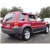 Image 8 : A12B --  2005 FORD ESCAPE XLT , Red, 289236 KM's