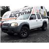 Image 1 : G5 --  2003 NISSAN FRONTIER XE CREWCAB, White, 198569 MILES