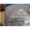 Image 2 : 18" Pedastal High Velocity Adjustable Fan