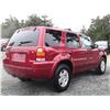 Image 8 : E2 --  2007 FORD ESCAPE LTD AWD , Red, 230799 KM's