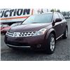 Image 2 : E4 --  2006 NISSAN MURANO SL AWD , Red, 201940 MILES