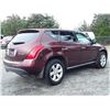 Image 8 : E4 --  2006 NISSAN MURANO SL AWD , Red, 201940 MILES