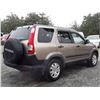 Image 8 : A9 --  2005 HONDA CR-V AWD, Gold, 223352 KM's   "NO RESERVE"