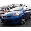 Image 2 : C4 --  2007 HONDA FIT , Blue, 203225 KM's
