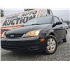 Image 2 : A12E --  2007 FORD FOCUS ZX3, Black, 292912 KM's  "NO RESERVE"