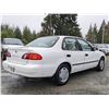 Image 8 : A12D --  1998 TOYOTA COROLLA VE, White, 245725 KM's  "NO RESERVE"