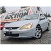Image 2 : A12 --  2005 HONDA ACCORD HYBRID, Grey, 309874 KM's  "NO RESERVE"