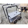 Image 2 : 4 Wheel Cart- powdercoated & Flat Free Tires