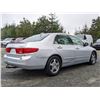 Image 8 : A3 --  2005 HONDA ACCORD HYBRID, Grey, 309874 KM's  "NO RESERVE"