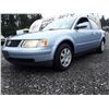 Image 1 : A9 --  1999 VW PASSAT GLS, Blue, 470831 KM's  "NO RESERVE"