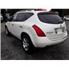 Image 7 : G3 --  2007 NISSAN MURANO SL AWD, White, 180509 KM's